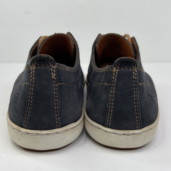 FRYE MEN’S NORFOLK DECK SHOES INDIGO SUNWASH NUBUCK LEATHER SZ 11.5 - Picture 4 of 11